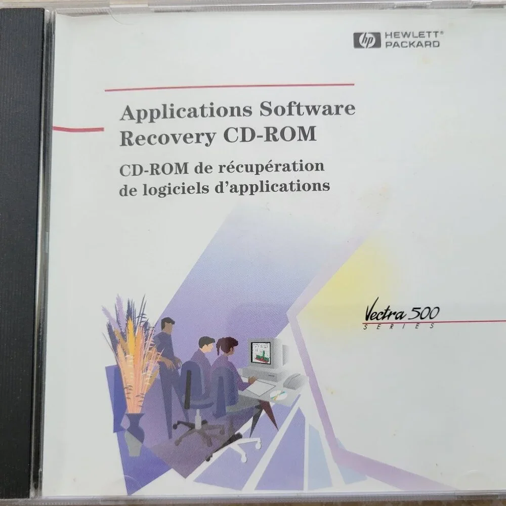 Vintage - HP Applications Software Recovery CD-ROM for Vectra 500, 5011-1866